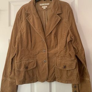 Tommy Hilfiger Tan Corduroy Jacket XL